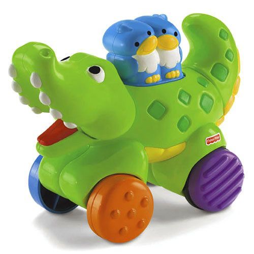 Іграшка-каталка 'Крокодил' (Press & Go Crocodile), Fisher Price, N8161 N8160d фото