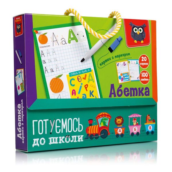 Гра настільна «Готуємось до школи: Абетка», Vladi Toys VT5010-21 VT5010-21 фото