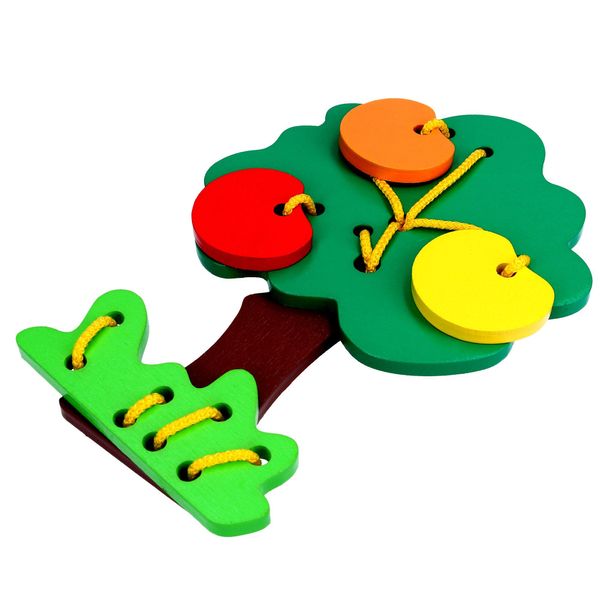 Іграшка – шнуровка “Дерево”, Komarovtoys К 121 К 121 фото