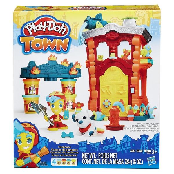 Набір пластиліну Play-Doh Town "Пожежна частина", B3415 B3415 фото