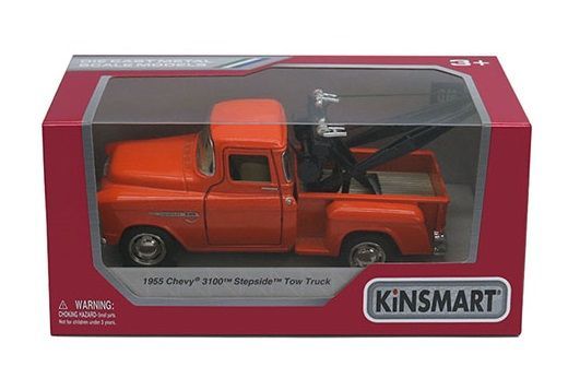 Модель Kinsmart 1955 Chevy Stepside Tow Truck, KT5378W KT5378Wd2 фото