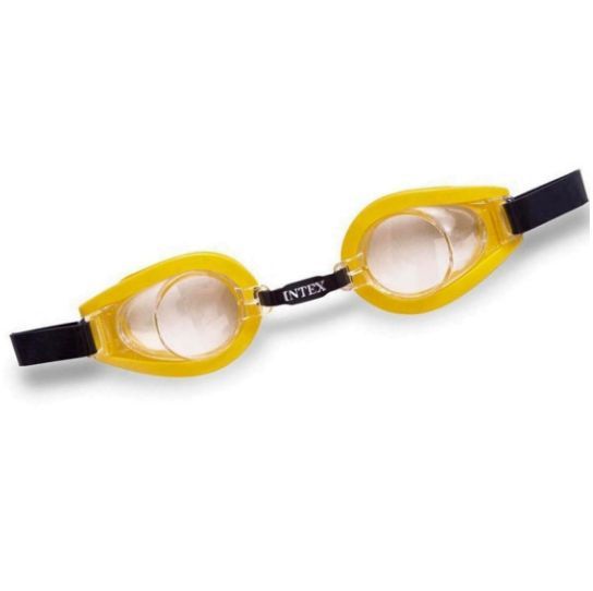 Дитячі окуляри для плавання жовті 3-8 років, Intex, 55602 55602 фото
