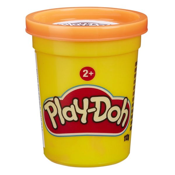 Пластилін Play Doh в баночці помаранчевий 112г, B6756 B6756d4 фото