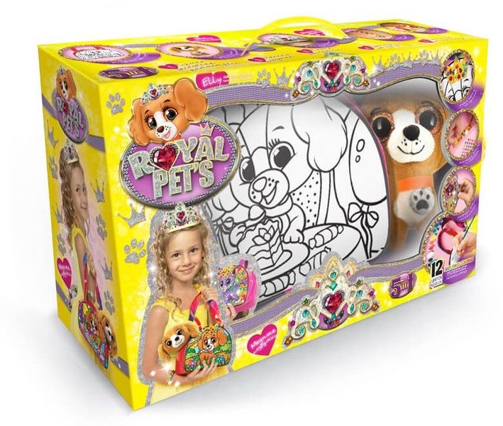 Набір креативної творчості "Royal pet’s" сумочка з собачкою, Danko Toys, RP-01-03 RP-01-03 фото