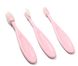 Набір зубних щіток світло-рожеві, BabyOno, 550 550 фото 1
