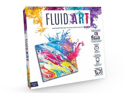 Набір для творчості "Fluid Art", Danko Toys, FA-01-04 FA-01-04 фото