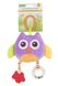 М'яка багатофункціональна іграшка-прорізувач "Сова" фіолетова, Baby Team, 8533 8533d фото 1