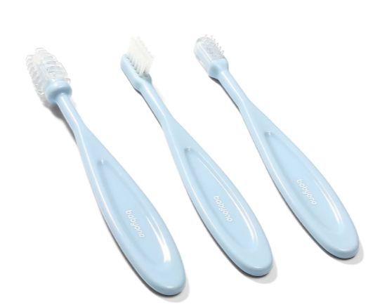 Набір зубних щіток сірі, BabyOno, 550 550d3 фото