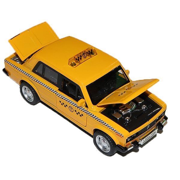 Модель "Автопром" Таксі Lada 2106 (1:32) звуки та світло, 7643 7643 фото