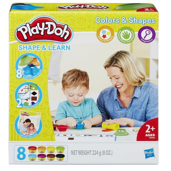 Набір Play-Doh "Моделюй та навчайся. Кольори та форми", B3404 B3404 фото
