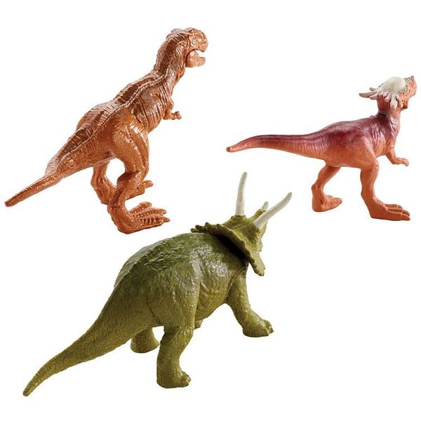 Набір рухливих міні-динозаврів 3шт, Mattel, FPN84/FPN72 FPN84/FPN72 фото
