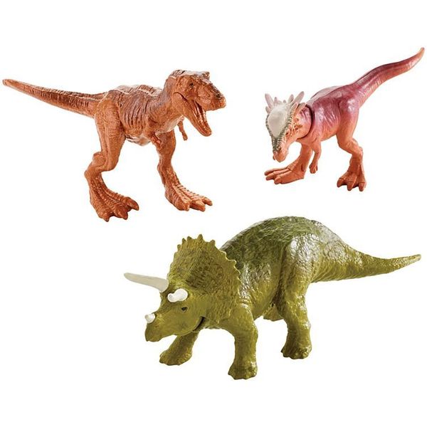 Набір рухливих міні-динозаврів 3шт, Mattel, FPN84/FPN72 FPN84/FPN72 фото