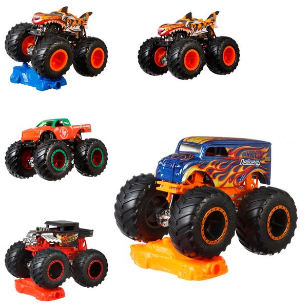 Базова машинка-позашляховик 1:64 серії «Monster Trucks», Hot Wheels FYJ44 FYJ44 фото