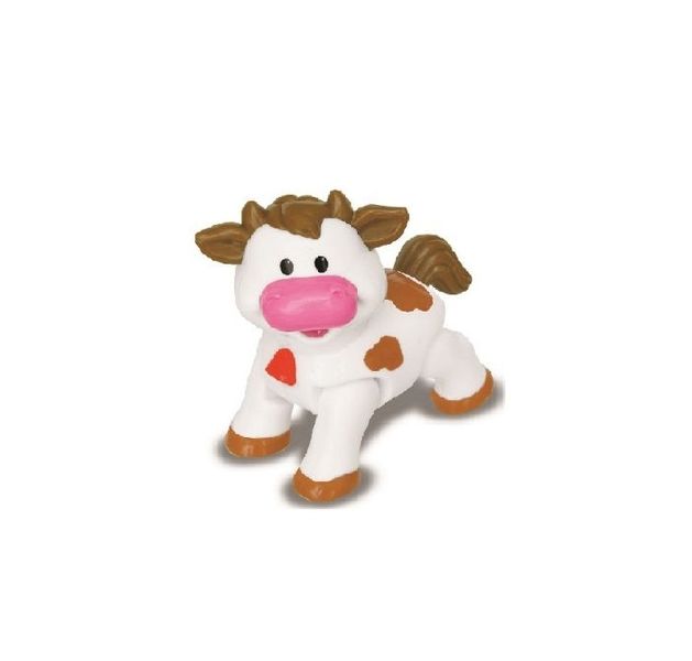 Іграшка Корова (звук тріскачки) серія Домашні тварини, Kiddieland, 056960  056960 фото
