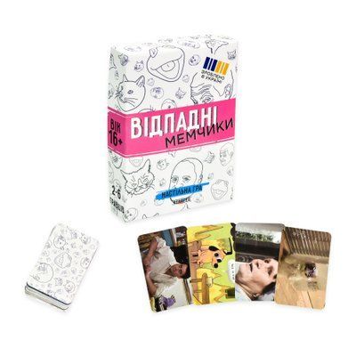 Настільна гра Відпадні мемчики, Strateg 30630 30630 фото