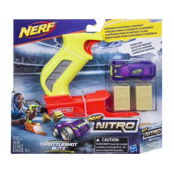 Nerf Nitro TROTTLESHOT- Постріли машинкою,HASBRO, C0780 / С0783 С0783 фото
