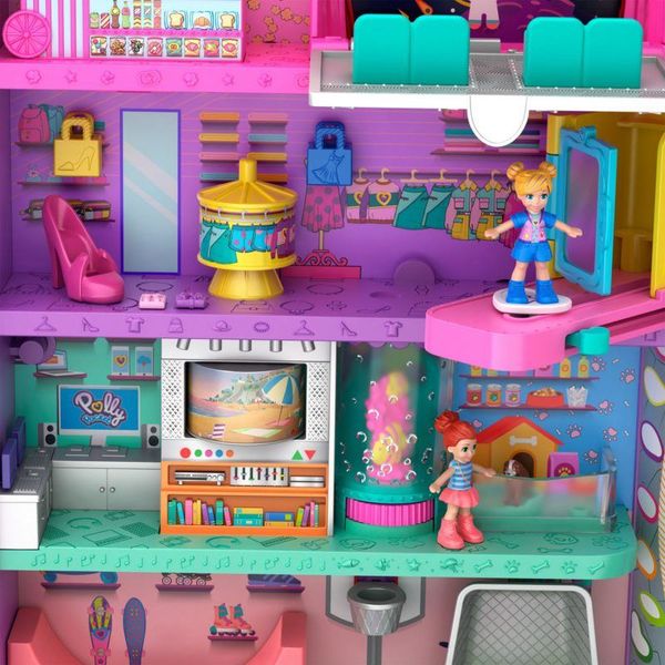 Ігровий набір Polly Pocket "Мікро Торговий центр", Mattel, GFP89 GFP89 фото