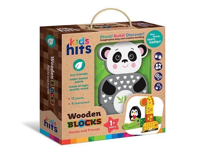 Дерев'яна іграшка"Панда та Друзі", Kids hits KH20/006 KH20/006 фото