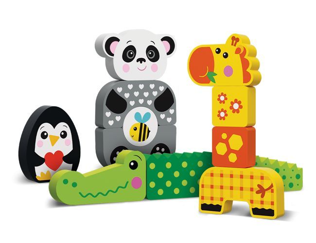 Дерев'яна іграшка"Панда та Друзі", Kids hits KH20/006 KH20/006 фото