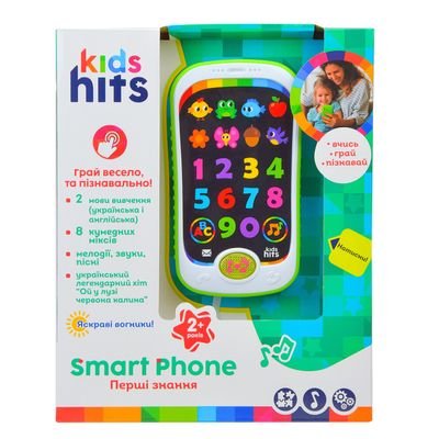 Музичний телефон Перші знання, Kids Hits KH03/002 KH03/002 фото