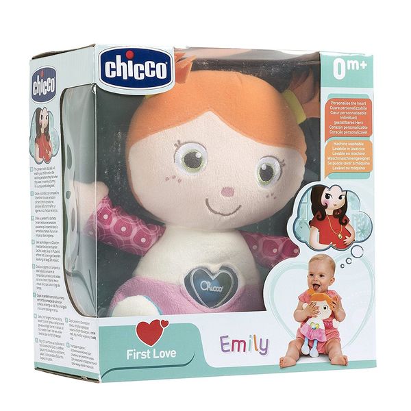 М'яка іграшка "Дівчинка Емілі", chicco, 07942 07942 фото