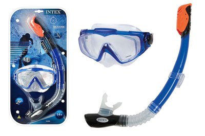 Набір для підводного плавання Silicone Aqua Pro Swim Set, Intex 55962 55962 фото