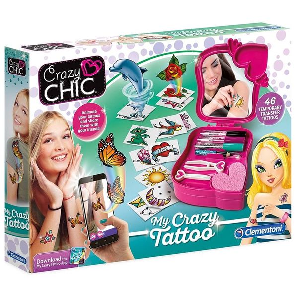 Набір Crazy Chic Татуювання, Clementoni, 78252 78252 фото