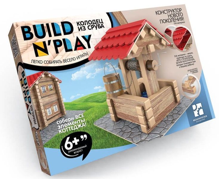 Конструктор нового покоління "Build'n'play. Колодязь", Danko Toys, BNP-01-02 BNP-01-02 фото