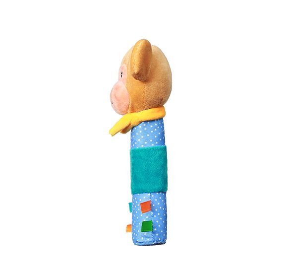 Іграшка-пищалка з прорізувачем "Мавпеня Ерік", Babyono,624 624 фото