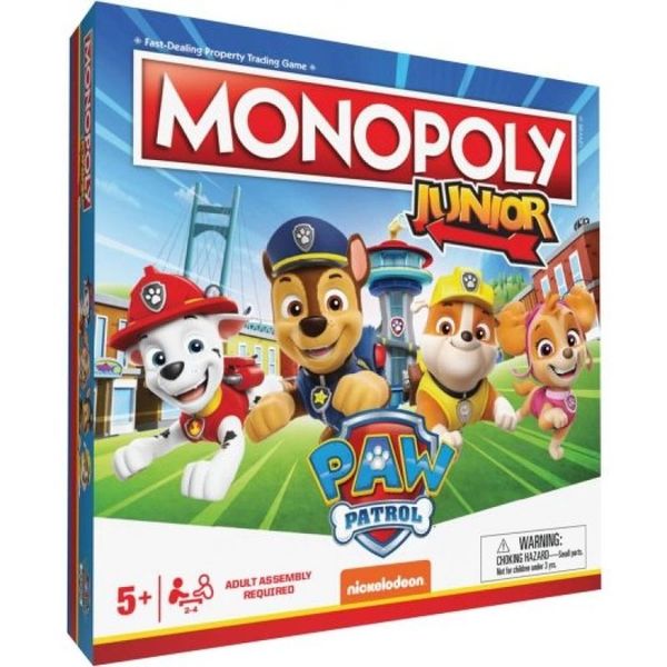 Монополія Щенячий патруль Paw Patrol, українською мовою, WM04163-UKR-6 WM04163-UKR-6 фото