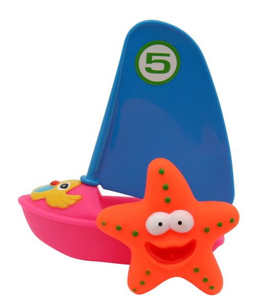 Набір іграшок для ванни "Веселий серфер", Baby Team, 9007 9007d фото