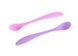 Ложечки для годування з довгою ручкою рожева та фіолетова, Baby team, 6101 6101 фото 2
